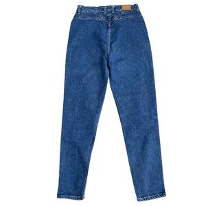 Vintage 80s Lee High Rise Mom Jeans Union Made Pocketless Back